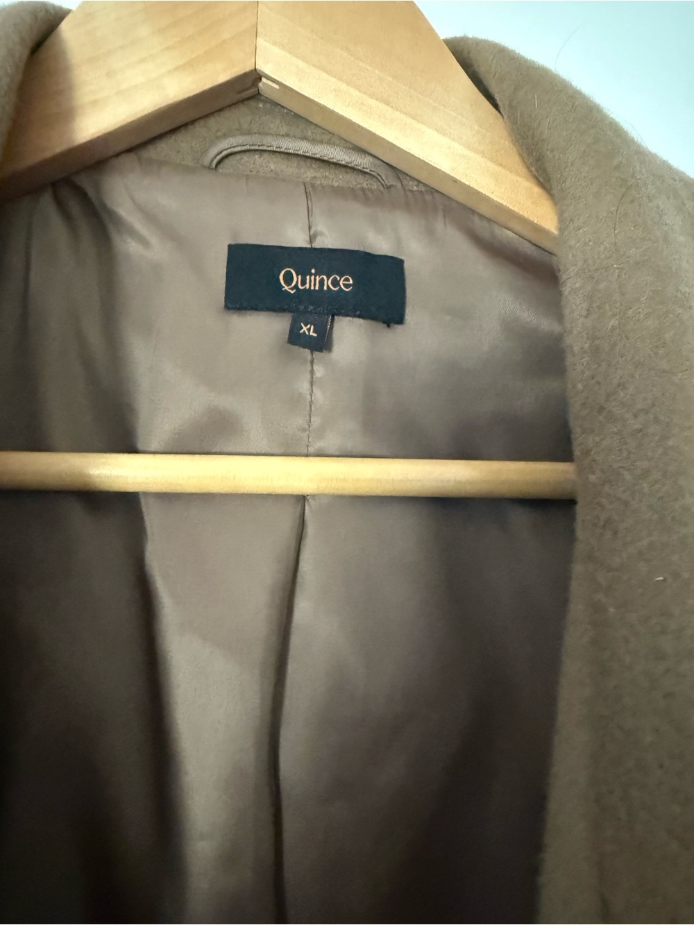Italian wool Double breasted coat - Picture 6 of 9